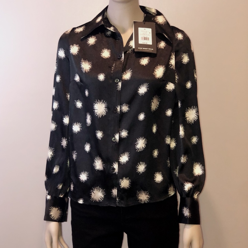 Lightweight button up blouse